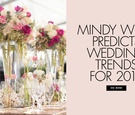 Wedding Trend Predictions for 2018