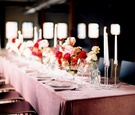 Velvet Linens & Pink and Red Décor
