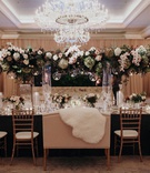 Fall-Inspired Décor at Reception
Photography: Jordan Voth Photography
Read More:
http://www.insideweddings.com/weddings/suzanna-villarreal-and-alex-wood/1150/ Suzanna Villarreal and Alex Wood LA Dodgers wedding reception fall decor tall centerpiece fur