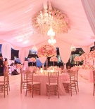 Pretty-in-Pink Reception
Photography: Samuel Lippke for Ira Lippke Studios
Read More:
http://www.insideweddings.com/weddings/destination-wedding-in-bali-with-eastern-western-traditions/403/ Marquee wedding with drapery and romantic flowers