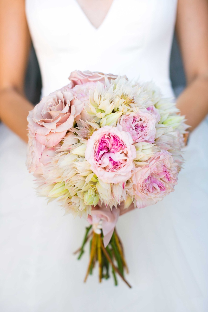 Blush, Ivory, and Off-White Bouquet
Photography: Callaway Gable
Read More:
http://www.insideweddings.com/weddings/alfresco-summer-wedding-with-lush-foliage-accents-in-california/805/ a soft bouquet featuring blush, ivory, and off-white flowers