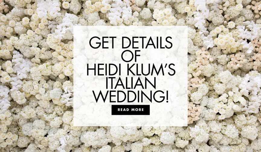 Heidi Klum %26 Tom Kaulitz Got Married!
Article: Heidi Klum %26 Tom Kaulitz Got Married!
Photography: Joe Buissink Photography
Read More:
http://www.insideweddings.com/news/celebrity-style/heidi-klum-tom-kaulitz-got-married/4872/ get details of heidi klum and tom kaulitz yacht wedding off the coast of capri italy