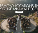 Ceremony Site Ideas
Article: Stunning Ceremony Sites That Don't Need Much Decoration
Photography: Hugh Forte
Read More:
http://www.insideweddings.com/news/planning-design/stunning-ceremony-sites-that-dont-need-much-decoration/4497/ Be inspired by these ceremony location types that will require minimal decoration!