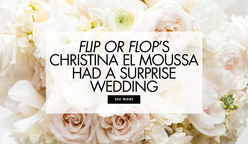 'Flip or Flop' Star Christina El Moussa %26 Ant Anstead from 'Wheelers Dealers' are Married!
Article: Flip or Flop's Christina El Moussa %26 Ant Anstead Are Married!
Photography: John Cain Photography
Read More:
http://www.insideweddings.com/news/celebrity-style/flip-or-flops-christina-el-moussa-ant-anstead-are-married/4636/ flip or flop's christina el moussa surprise wedding to ant anstead