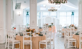White Reception Space, Colorful Tablescapes
Photography: Julia Elinecka Photography
Read More:
http://www.insideweddings.com/weddings/orthodox-christian-ceremony-intimate-celebration-in-ukraine/882/ white reception space colorful tablescapes champagne colored linens round tables Ukrainian wedding