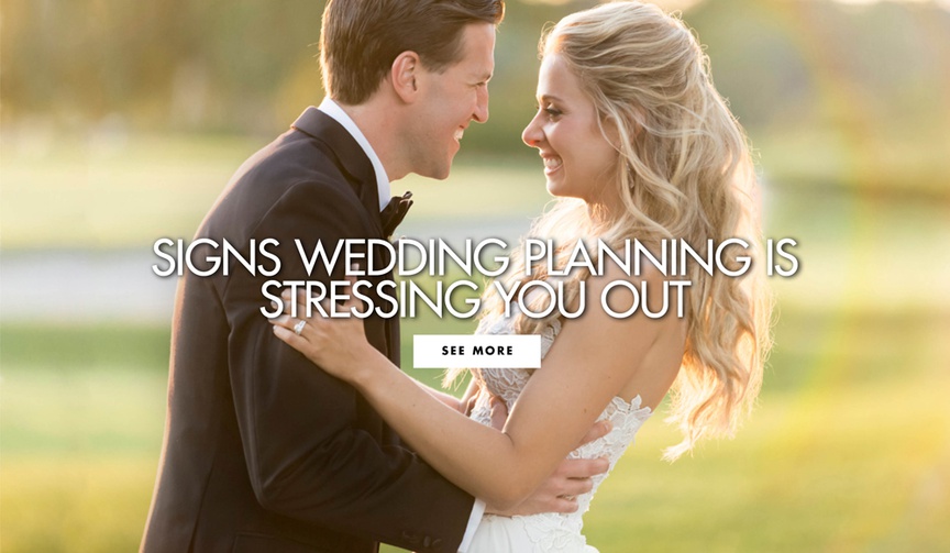 How to Know You're Too Stressed About Wedding Planning
Article: How to Know You're Too Stressed About Wedding Planning
Photography: Melani Lust Photography
Read More:
http://www.insideweddings.com/news/planning-design/how-to-know-youre-too-stressed-about-wedding-planning/4444/ How to know you're stressed about wedding planning signs of stress