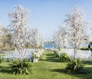Lush Ceremony with Ocean View