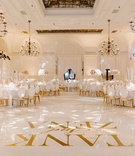 Custom Gold Dance Floor
Photography: Haley Ringo Photography
Read More:
http://www.insideweddings.com/weddings/zena-foster-and-durrell-tank-babbs/1239/ r&b singer durrell "tank" babbs & zena foster wedding, white dance floor with gold letters