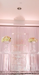 Acrylic Display in Modern Lounge
Photography: SYPhotography
Read More:
http://www.insideweddings.com/weddings/an-intimate-styled-shoot-with-a-pale-pink-palette-in-chicago/1034/ wedding lounge area with shelving of acrylic and flower display