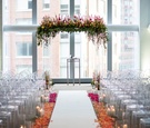 Lucite Chuppah with Foliage