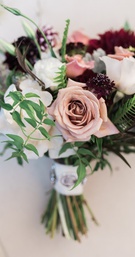 Roses and Dahlias
Photography: Hello Blue Photo
Read More:
http://www.insideweddings.com/inspiration/board/515/weddings-by-susan-dunne/fall-bouquet-inspiration/ Roses and Dahlias with a touch of greenery