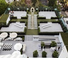 Bird's Eye View of Rooftop Ceremony