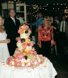 Floral Wedding Cake
Photography: Cean One Photography
Read More:
http://www.insideweddings.com/weddings/vibrant-wedding-at-romantic-beverly-hills-restaurant-il-cielo/94/ wedding cake decorated with bright flowers
