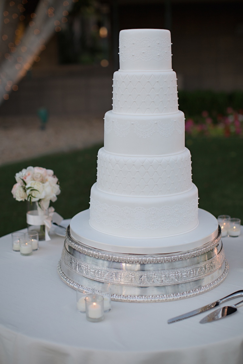 Cakes Desserts Photos All White Wedding Cake Inside Weddings