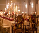 Bride and Groom's Chairs with Foliage