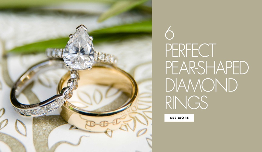 Engagement Ring Trend: Pear-Shaped Diamonds
Article: Engagement Ring Trend: Pear-Shaped Diamonds
Photography: Samuel Lippke Studios
Read More:
http://www.insideweddings.com/news/jewelry/engagement-ring-trend-pear-shaped-diamonds/3586/ Engagement ring trend - six perfect pear-shaped teardrop shaped diamond rings