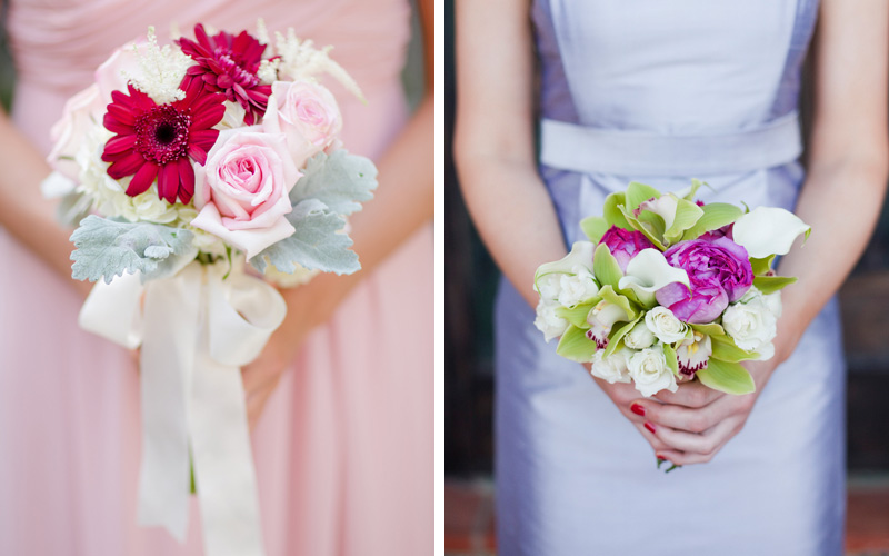 Bridal Bouquet Size Chart