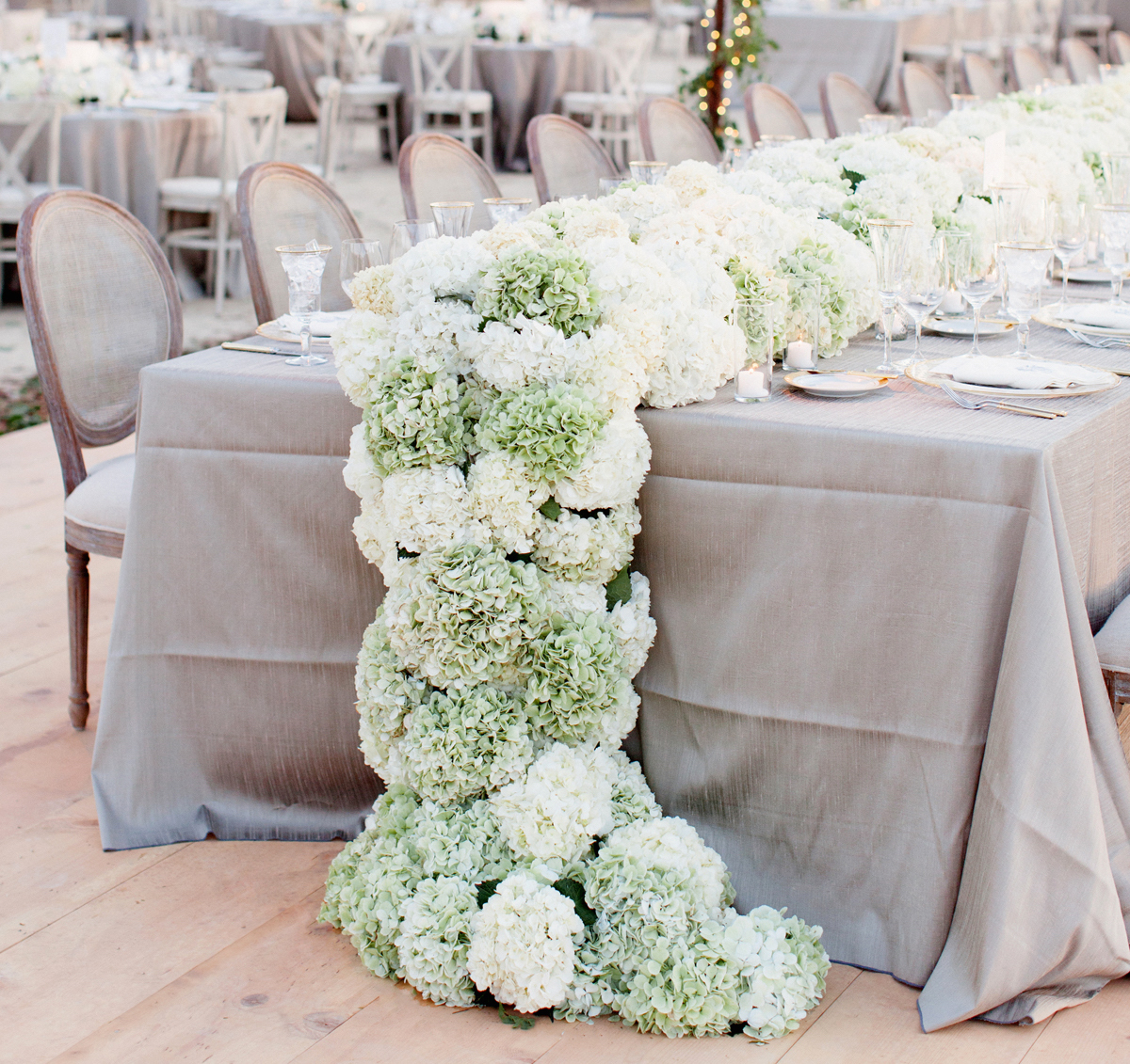 Hydrangea Flower Arrangements for Your Wedding Inside Weddings