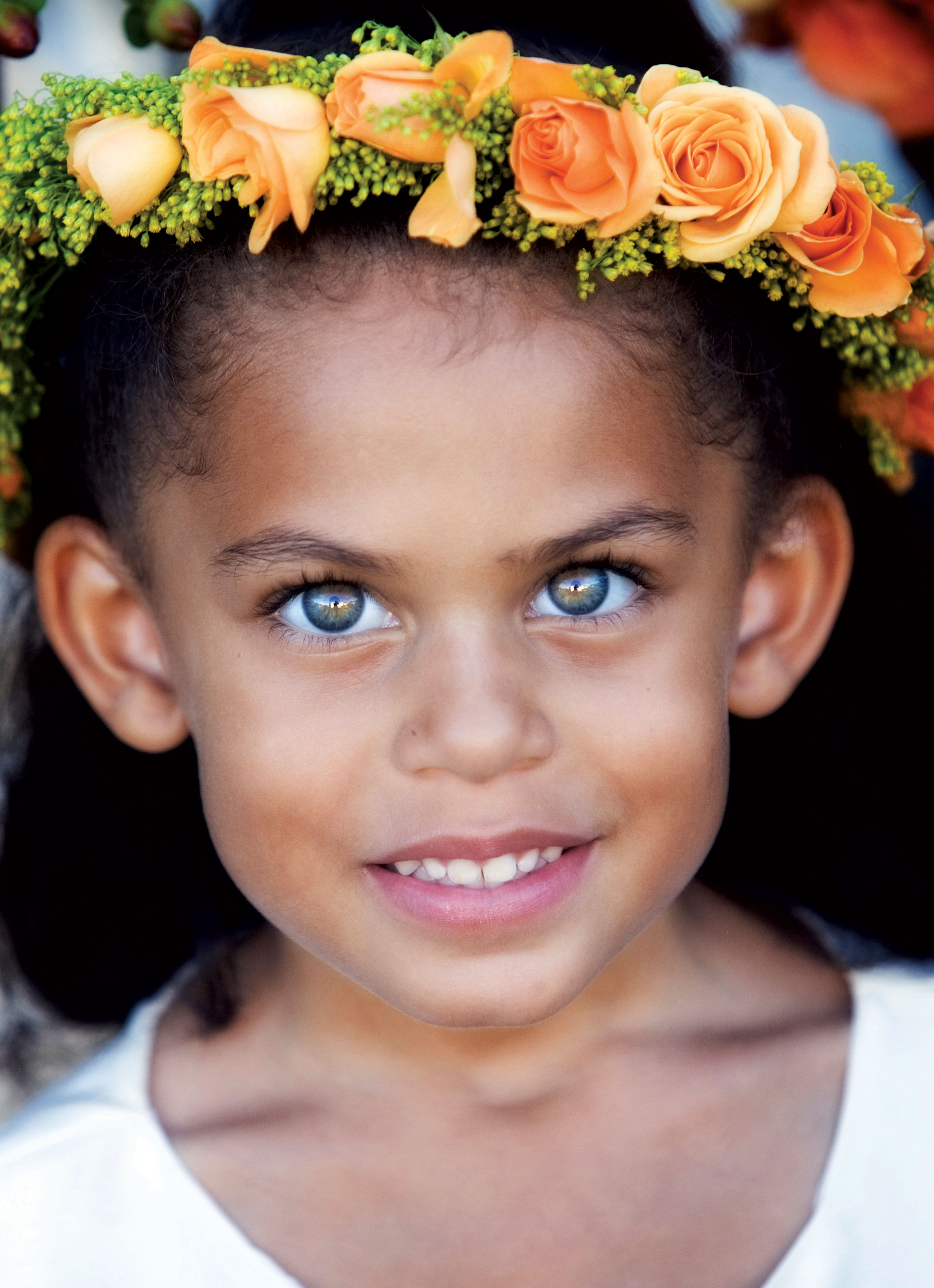 Flower Girl Style 15 Flower Crowns to Complete Her Look Inside Weddings