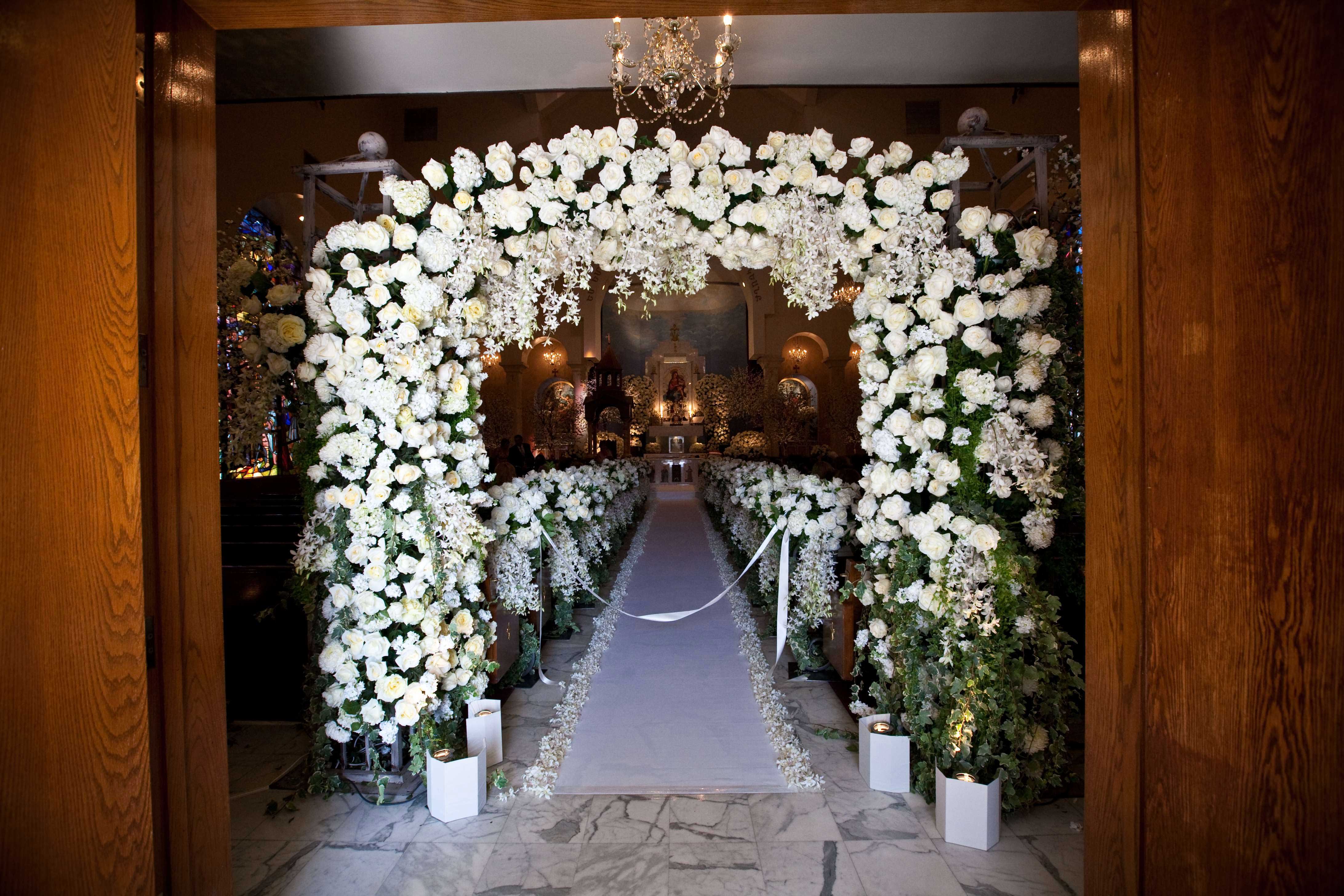 Wedding Ceremony Ideas 13 Décor Ideas for a Church Wedding Inside