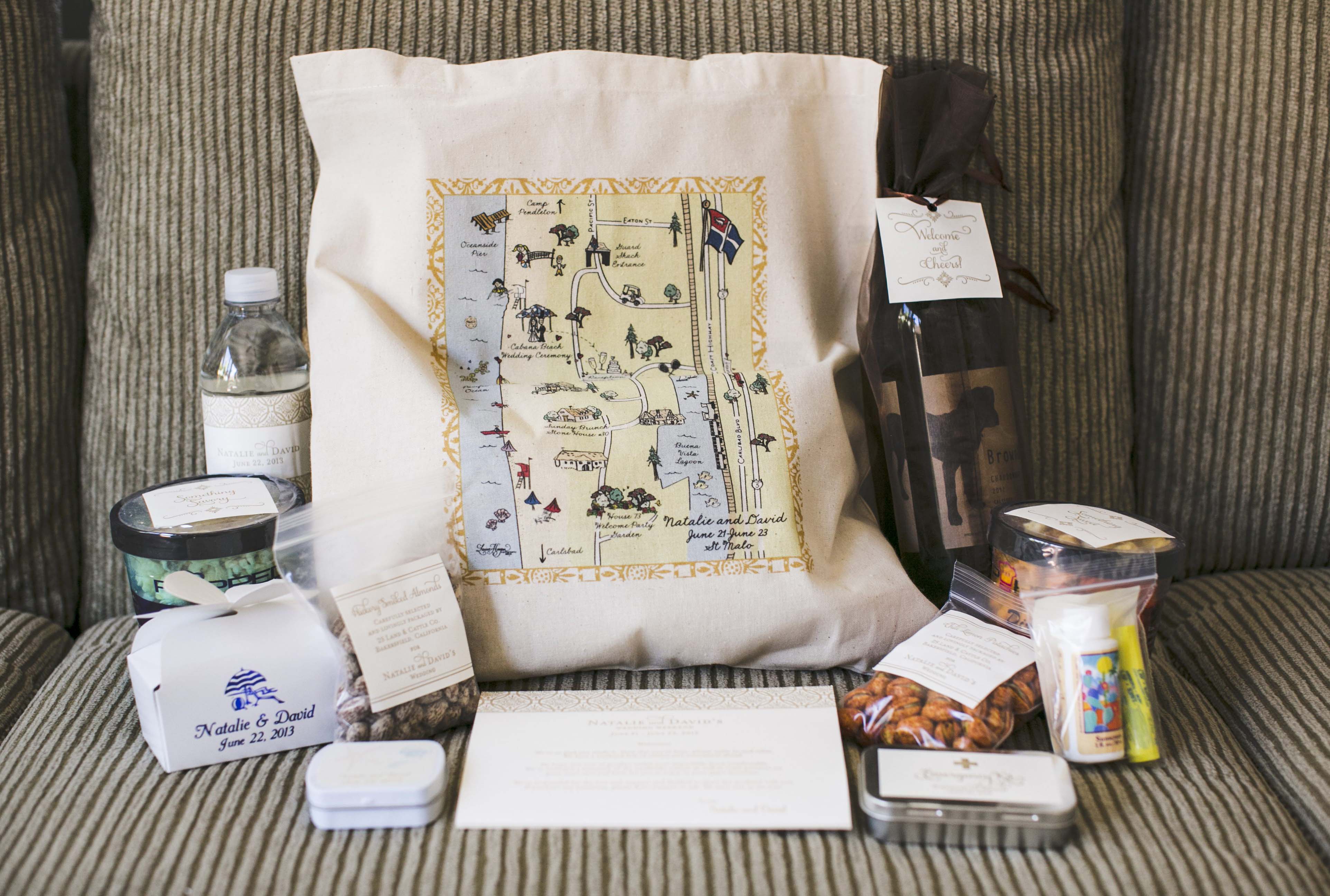 wedding welcome gifts for out of town guests