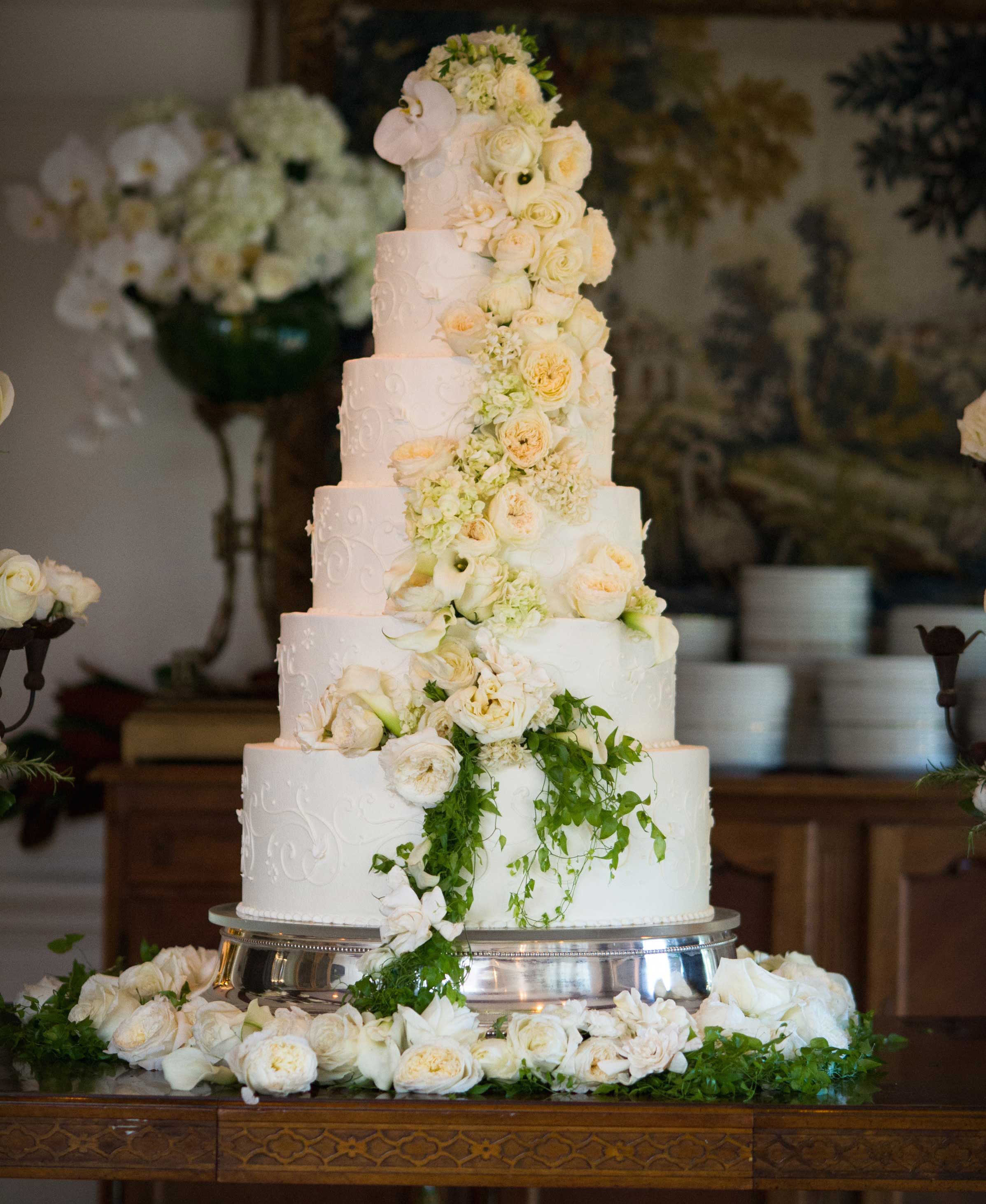 20 Ways To Decorate Your Wedding Cake With Fresh Flowers