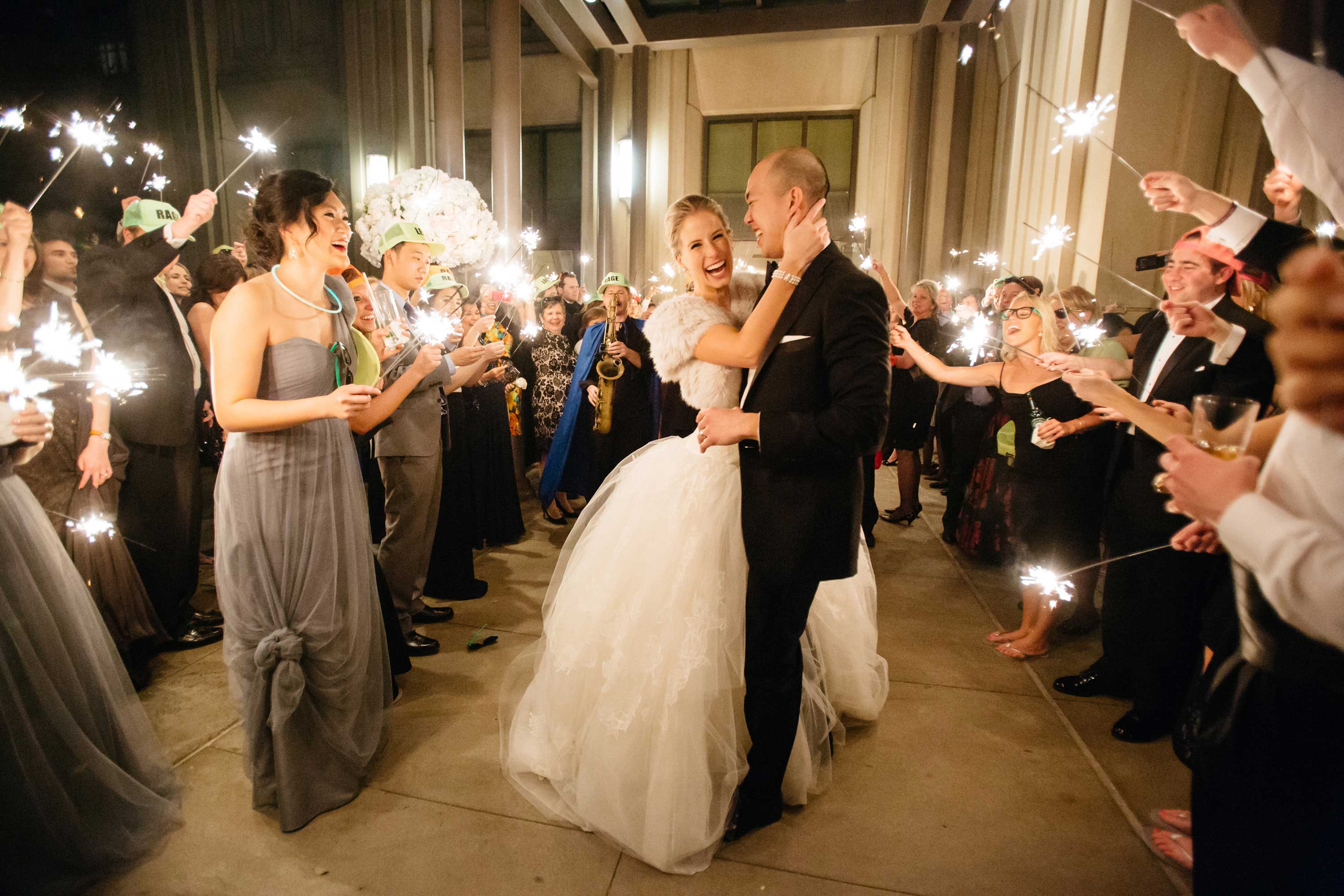 Ideas For Guests To Do During Your Wedding Grand Exit Inside