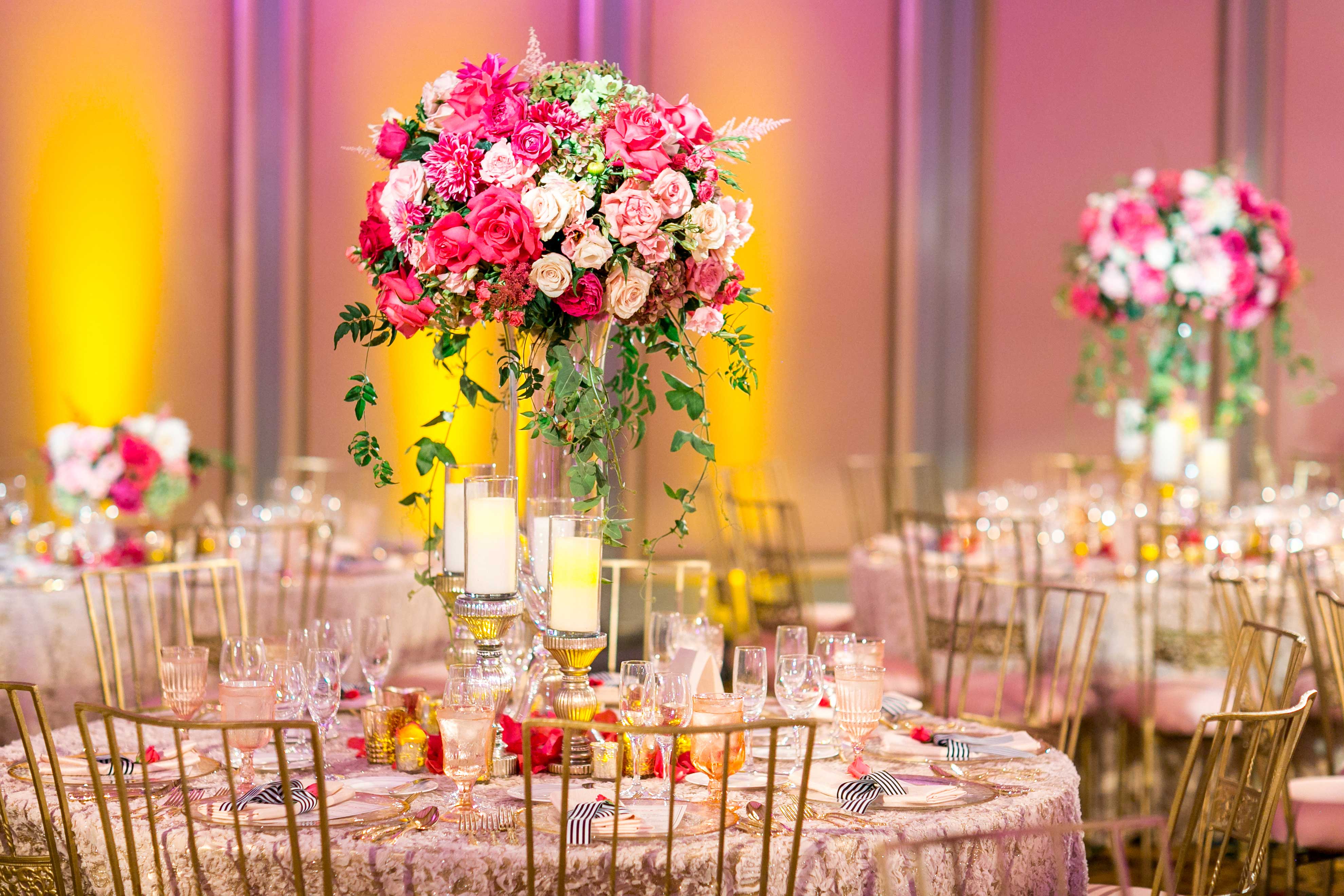 Wedding Color Palette: Pink and Gold Wedding Ideas - Inside Weddings