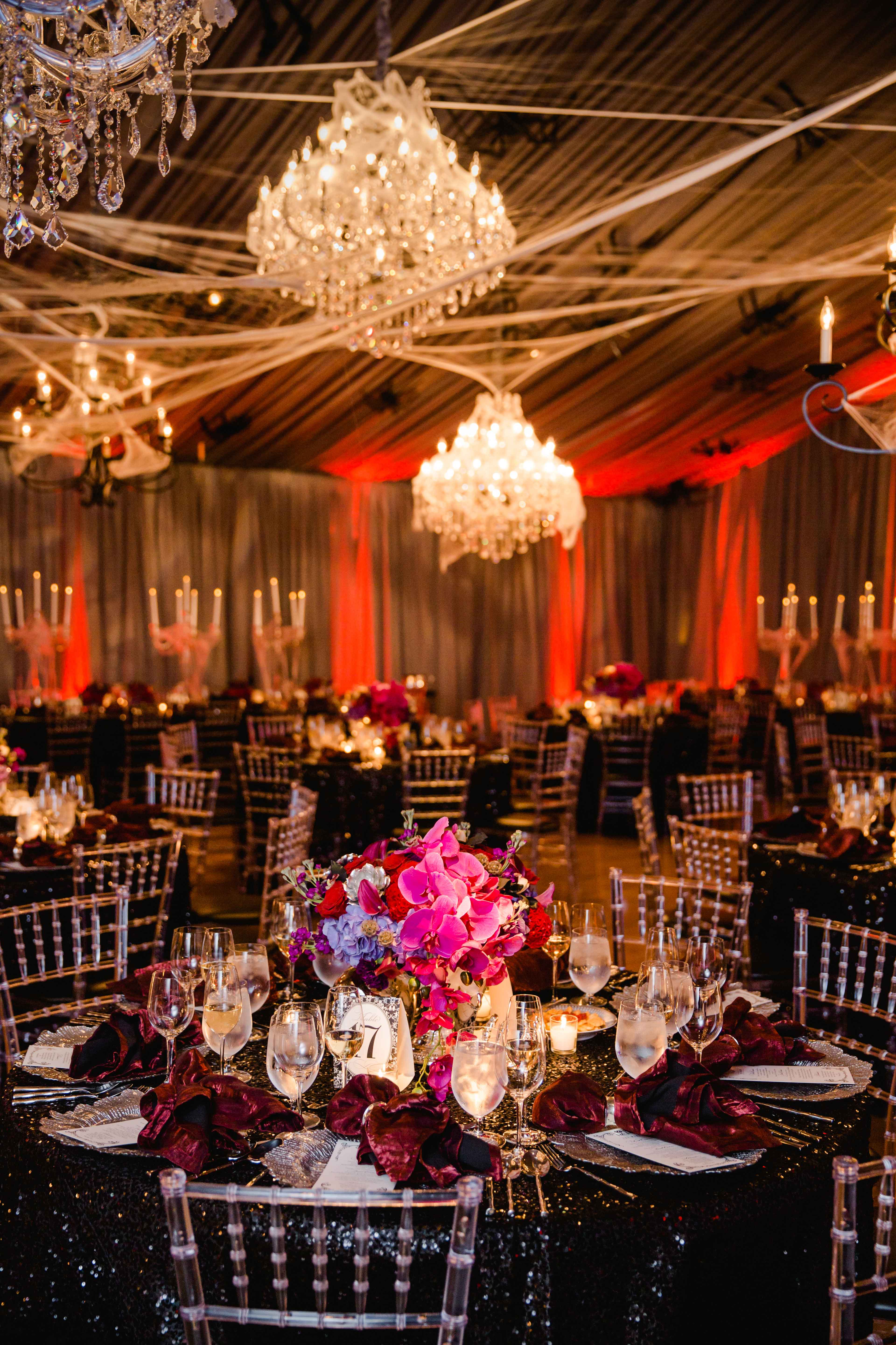 A Chic and Sophisticated Halloween-Themed Wedding - Inside ...