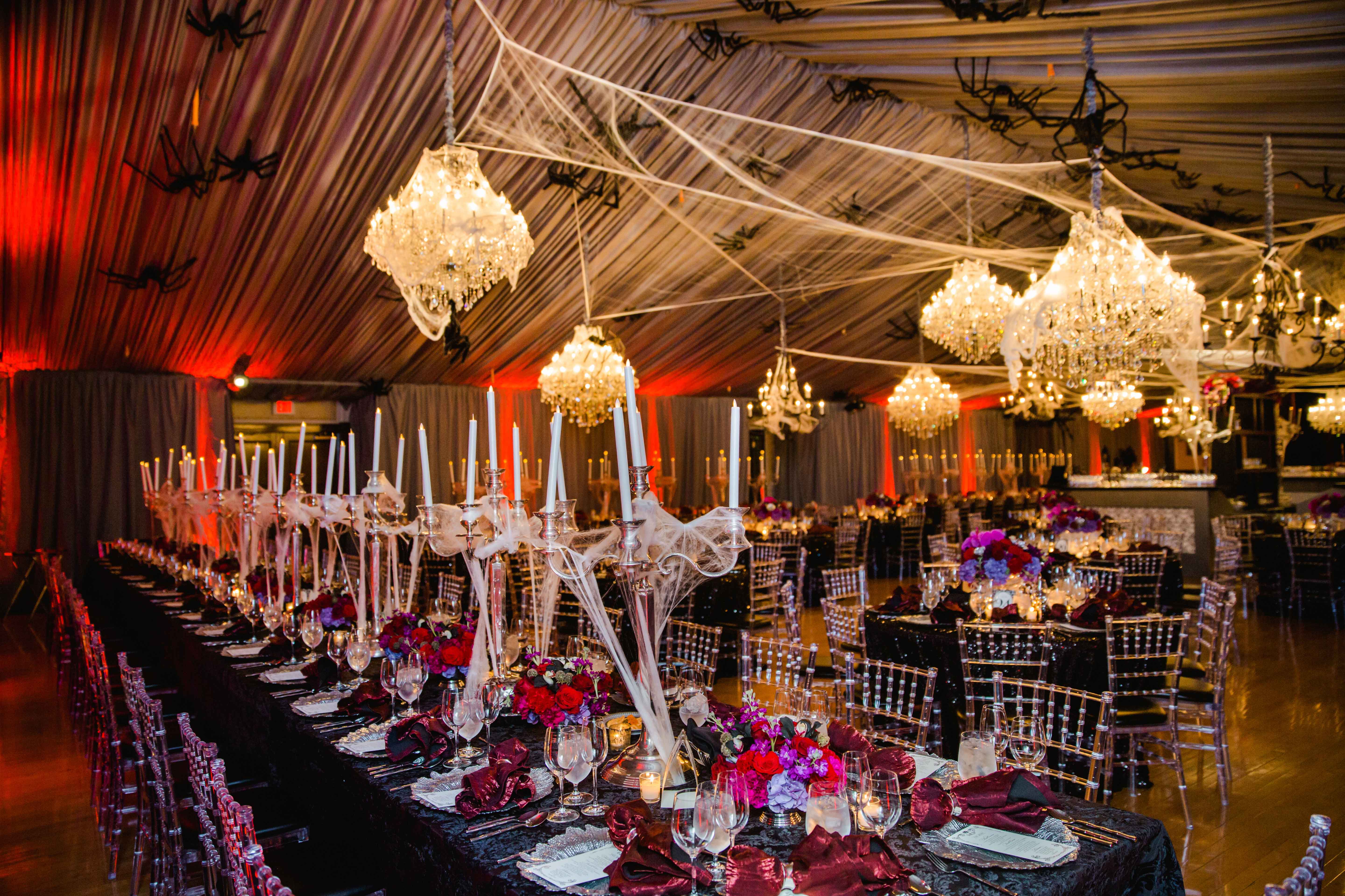 A Chic and Sophisticated Halloween-Themed Wedding - Inside Weddings