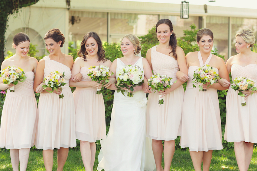 Cream Bridesmaid Dresses