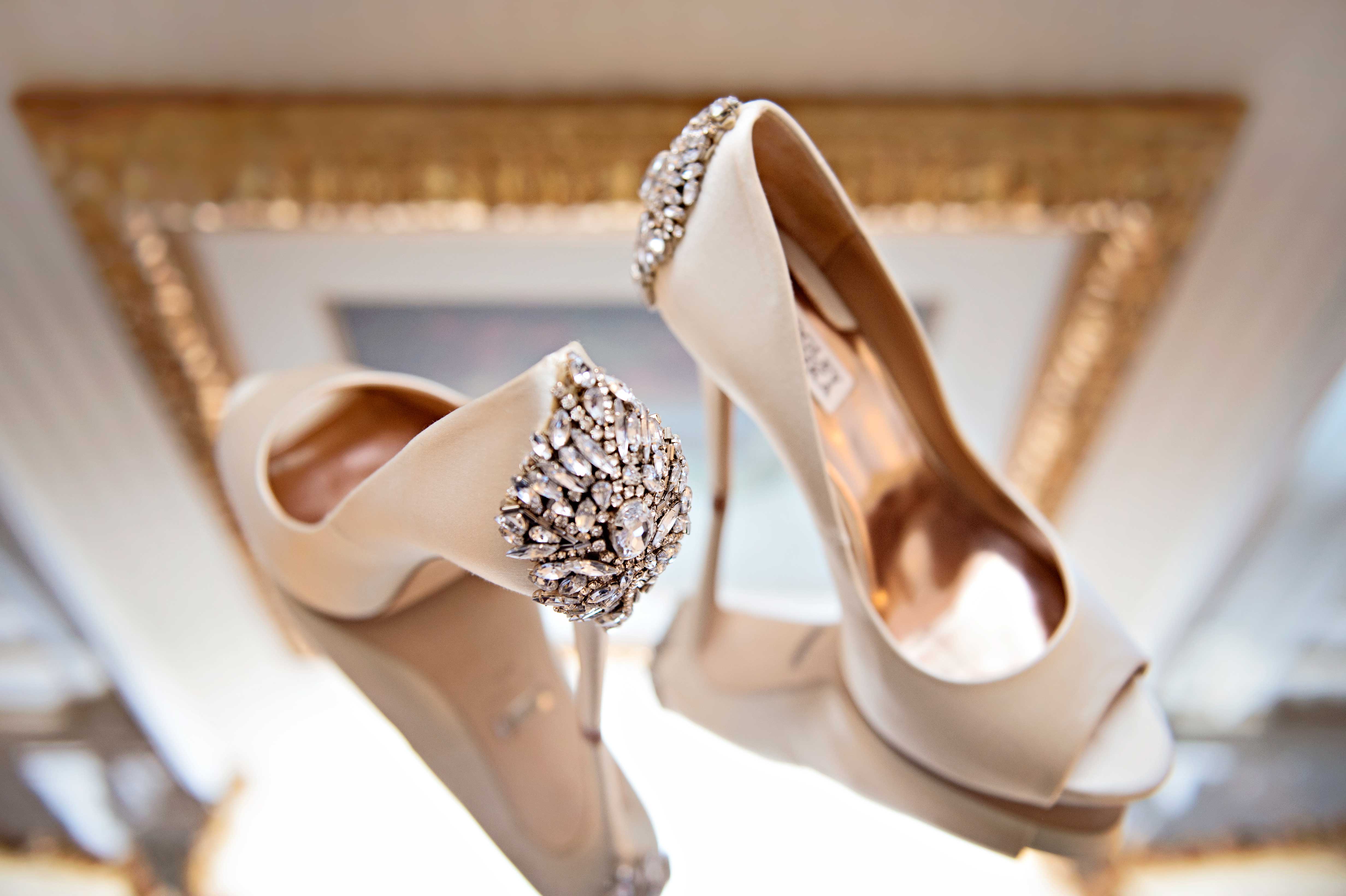 9 Wedding Heels Neutral Shades Worn by Real