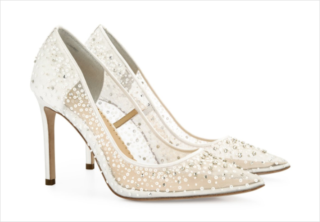 wedding booties ivory