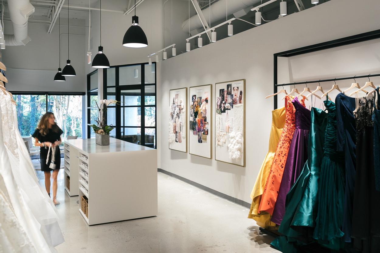 A New Bridal Atelier  from Anne Barge Inside Weddings