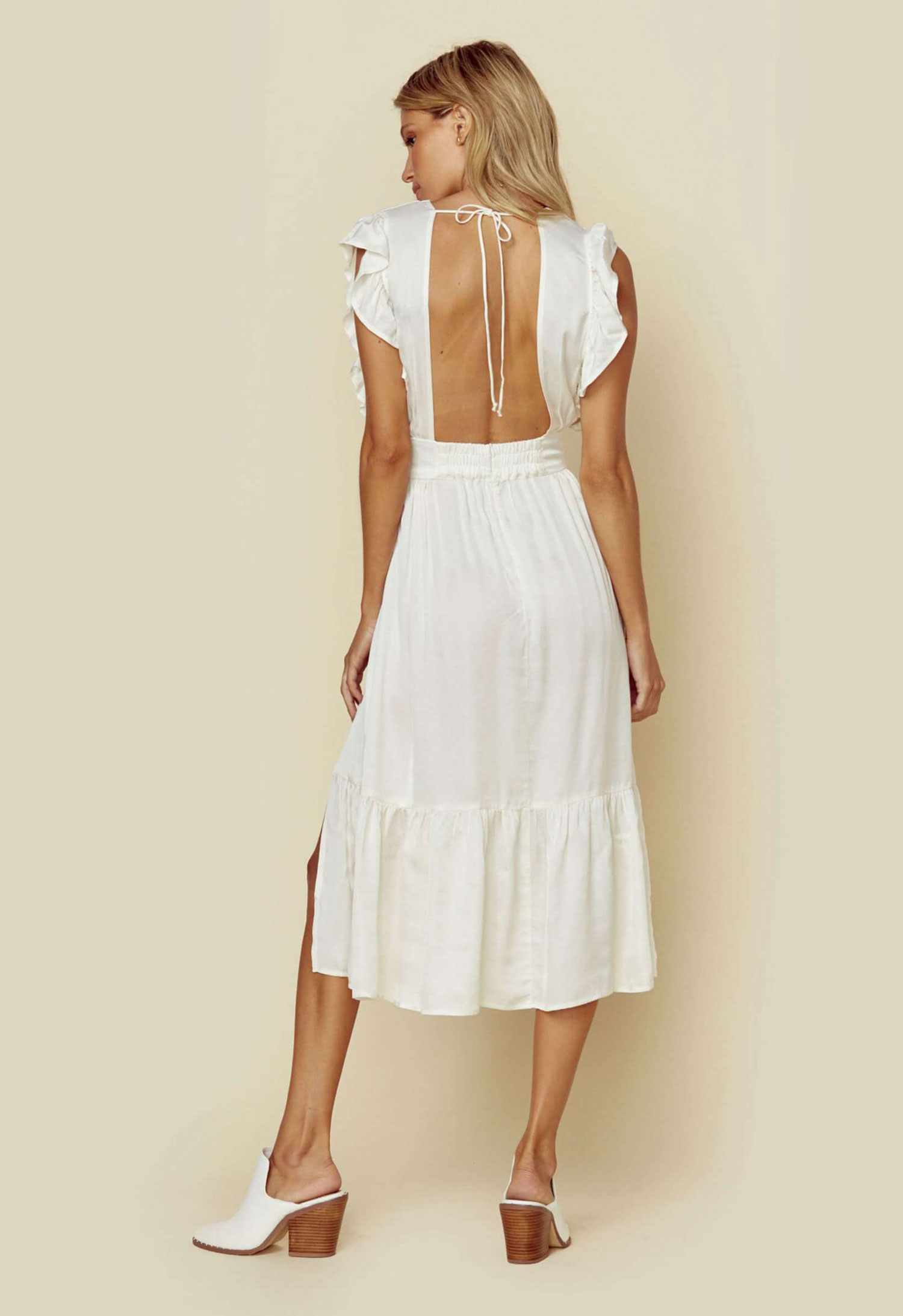 midi bridal shower dress
