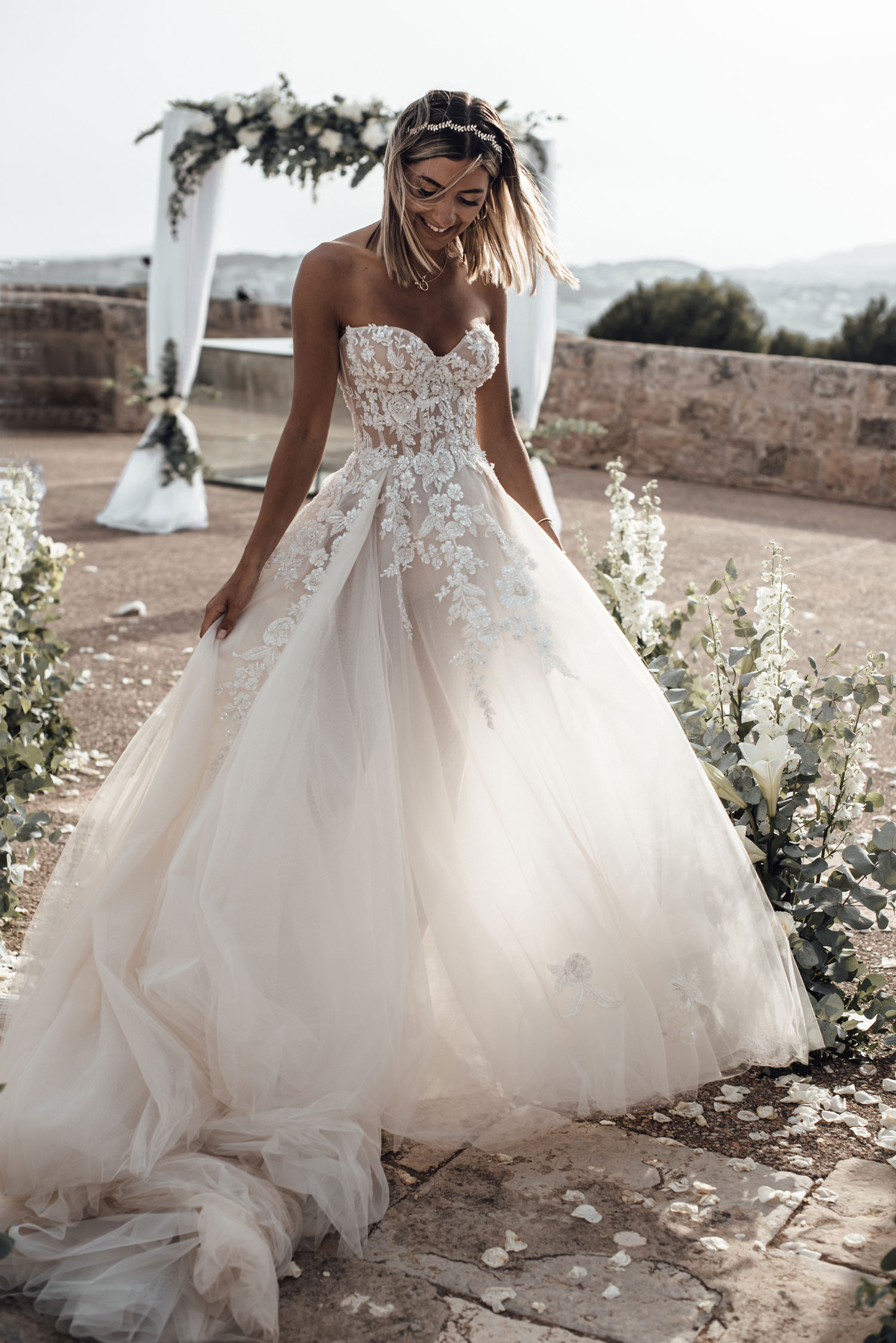 galia lahav wedding dress cost