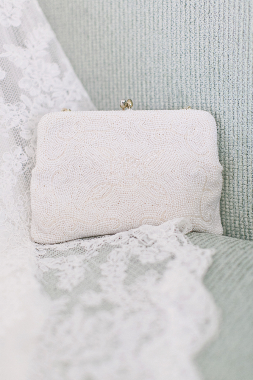 white clutch for wedding