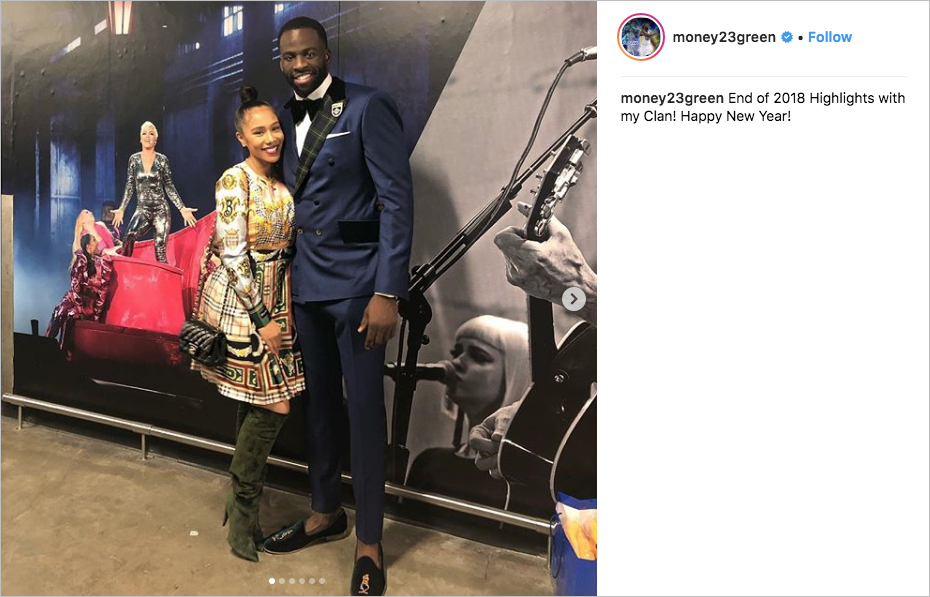 Nba Player Draymond Green Hazel Renee Are Engaged