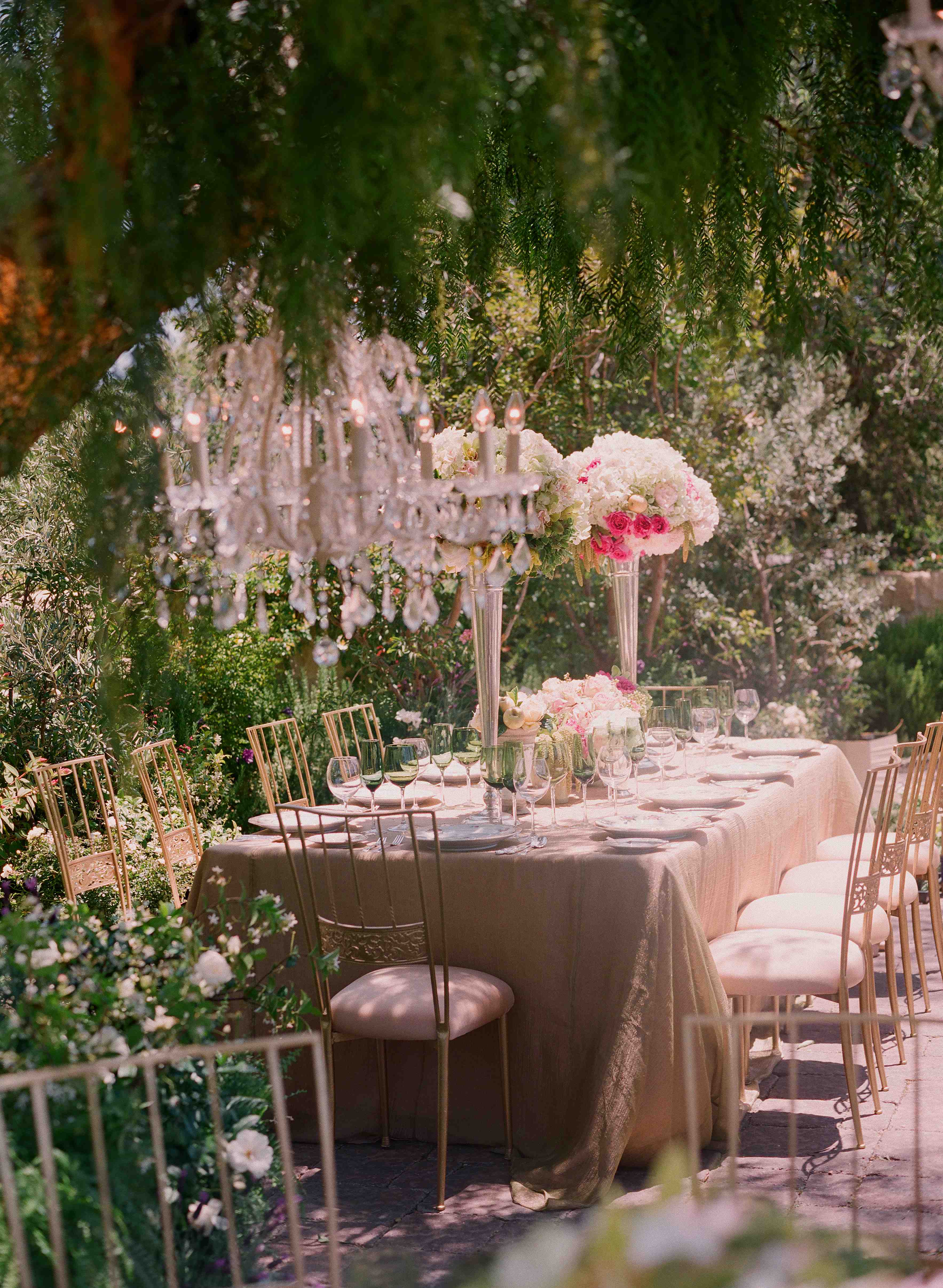 Spring Garden Wedding In Montecito California
