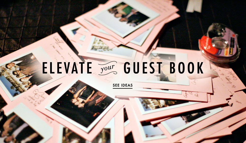 Guest Book 10 Ways to Elevate the Traditional Guestbook Inside Weddings