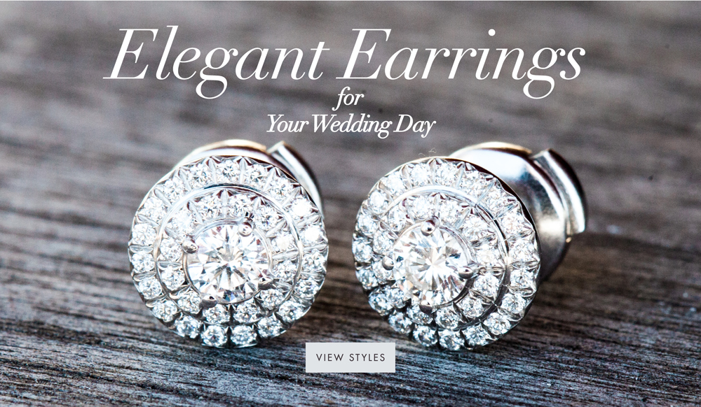Earrings Worn by Brides on Their Wedding Day Inside Weddings