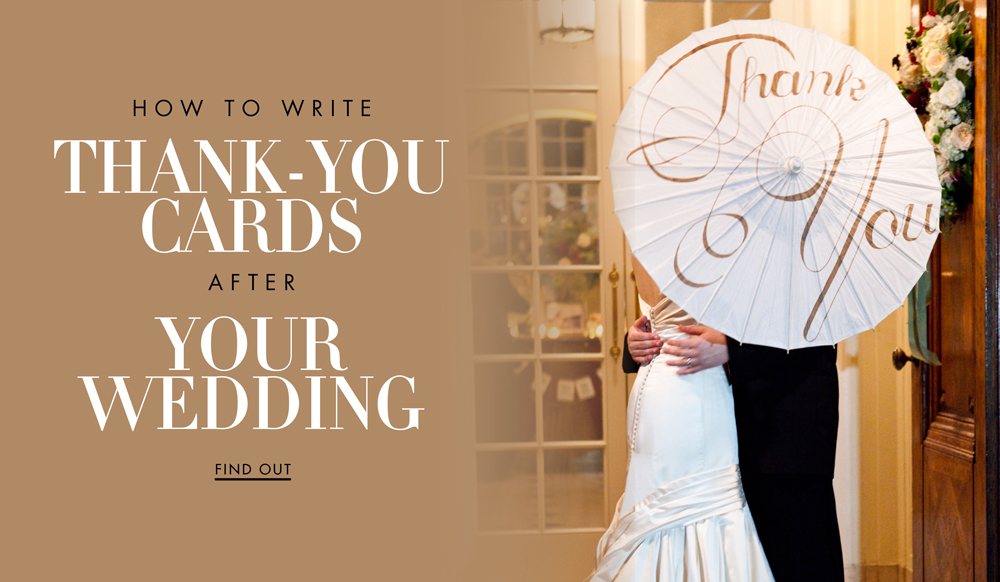 How to Write Wedding Thank-You Cards to Your Guests ...