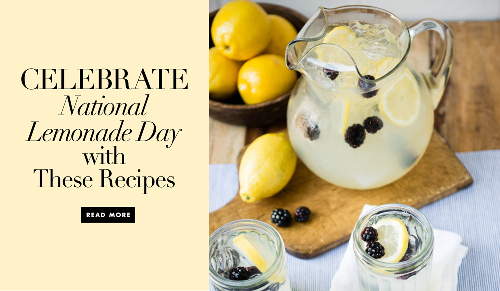 Wedding Ideas Lemonade Recipes for National Lemonade Day Inside Weddings