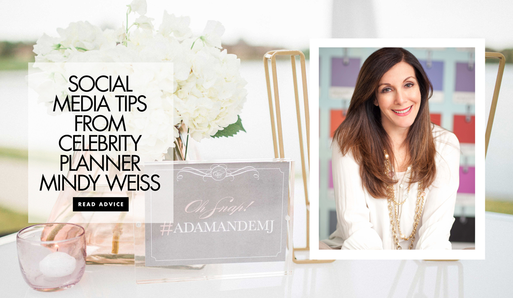 Snippets from Mindy Weiss� The Wedding Book on Social